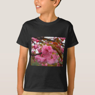 Hot Pink Cherry Blossom Flowers T-Shirt