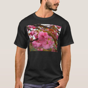 Hot Pink Cherry Blossom Flowers T-Shirt