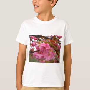 Hot Pink Cherry Blossom Flowers T-Shirt
