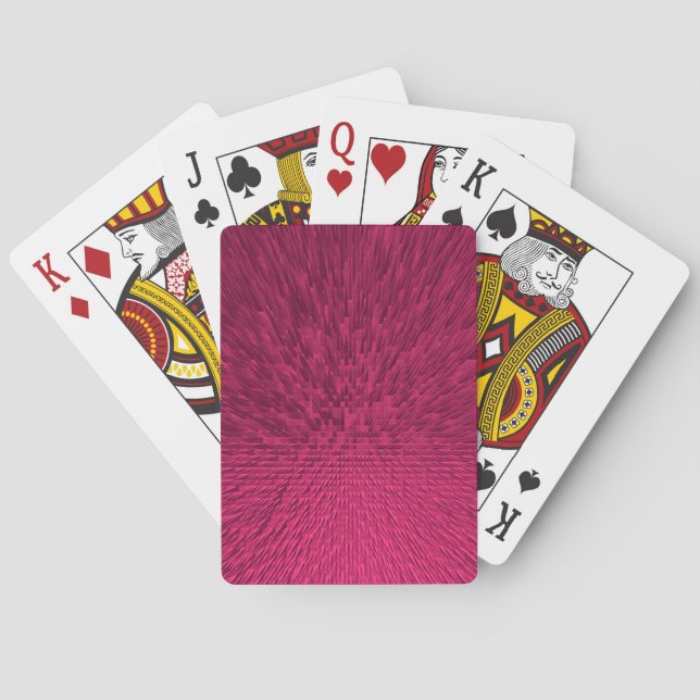 Hot Pink City...... Playing Cards (Back)