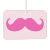 Hot Pink Classic Moustache