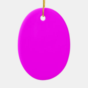 Hot Pink Colour Customised Designer Ceramic Tree Decoration