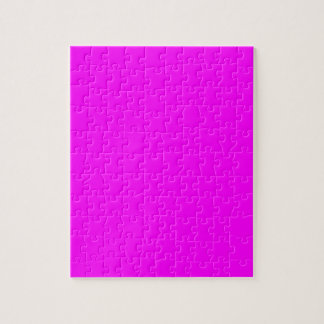 Hot Pink Colour Customised Designer Jigsaw Puzzle