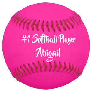 Hot Pink Colour Softball