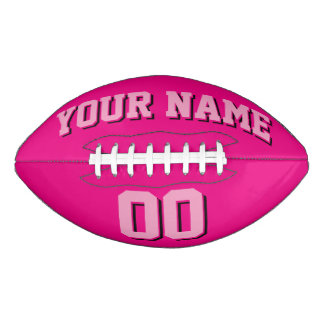 HOT PINK Custom Football American Football