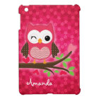 Hot Pink Cute Owl Girly