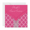 Hot Pink Damask Sweet 16 Party