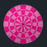 Hot Pink Dartboard<br><div class="desc">Hot Pink Dart Board</div>