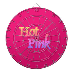 Hot Pink dartboard