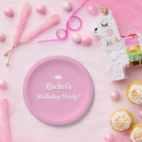 Hot Pink Doll Invite, Fashion Doll Party