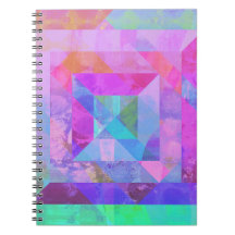 Hot Pink Dream #1 Mixed Media Spiral Notebook