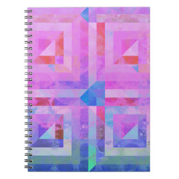 Hot Pink Dream #2 Mixed Media Spiral Notebook