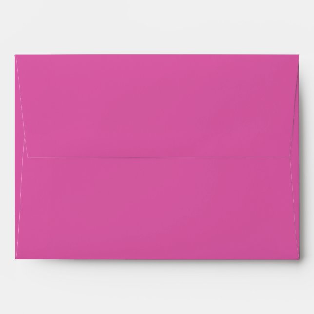 Hot Pink envelopes (Back (Top Flap))