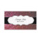 Hot Pink Faux Glitter Business Cards