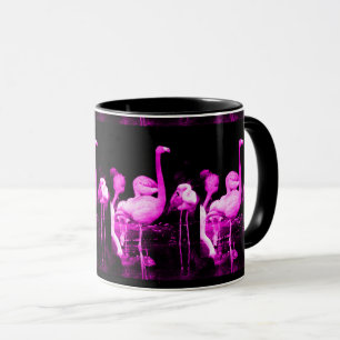 Hot Pink Flamingo Mug