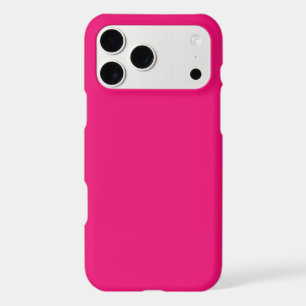 Hot Pink fuchsia Apple iPhone 17 ProMax phone case