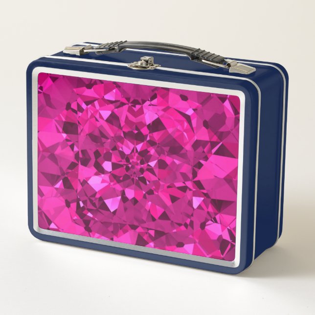 Hot Pink Gem Lunchbox (Front)