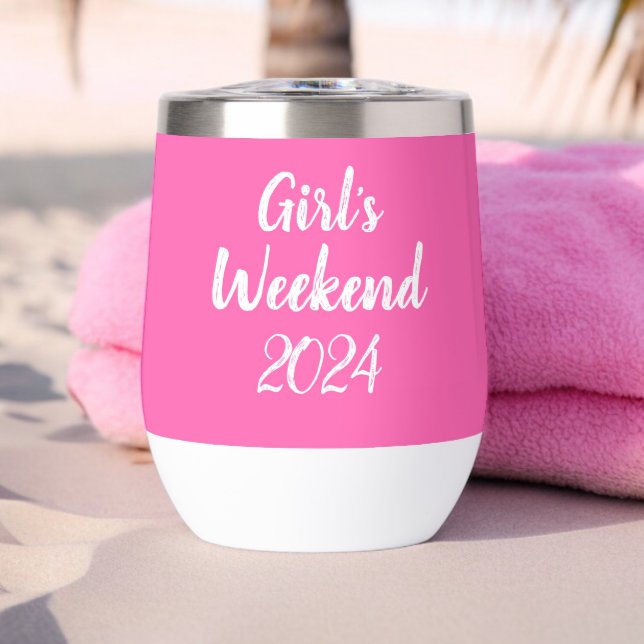 Hot Pink Girl's Weekend Script Personalised (Creator Uploaded)