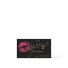 Hot Pink Glitter and Gold Lipsense Senegence