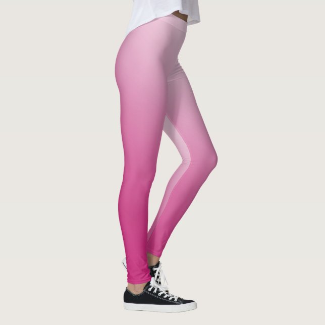 Hot Pink Gradient Leggings (Right)