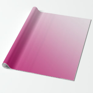 Hot Pink Gradient Wrapping Paper