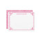 Hot Pink Greek Key Border Personalised Stationery