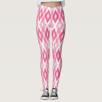 Hot Pink Grunge Harlequin Pattern