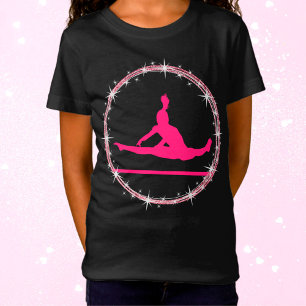 Hot Pink Gymnast Twinkle Gymnastics T-Shirt