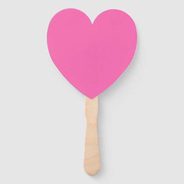 Hot Pink Hand Fan (Front)