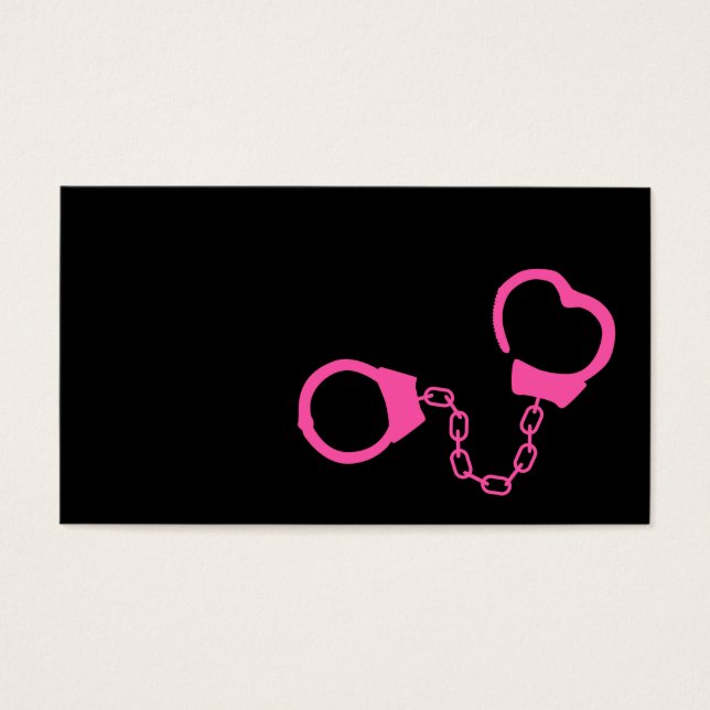 Hot Pink Handcuffs (Front)