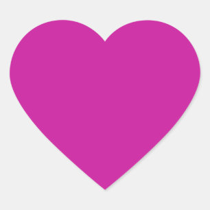Hot Pink Heart Sticker