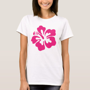 Hot Pink Hibiscus T-Shirt
