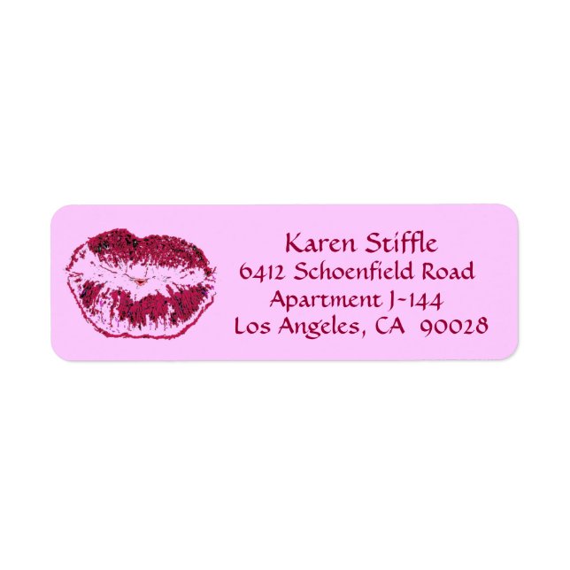 Hot Pink Kiss (Front)