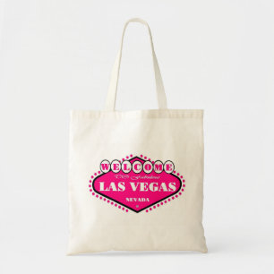 HOT PINK Las Vegas Logo Bag