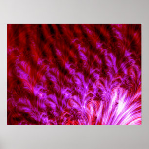 Hot Pink Lava Poster