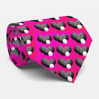 Hot Pink Lawn Bowls, Neck Tie
