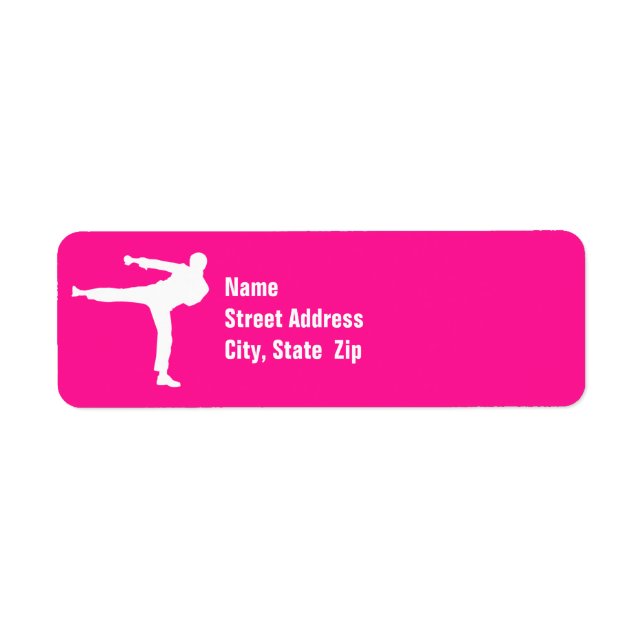 Hot Pink Martial Arts (Front)