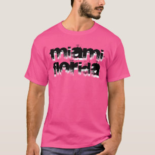 Hot Pink Miami Florida Shirt