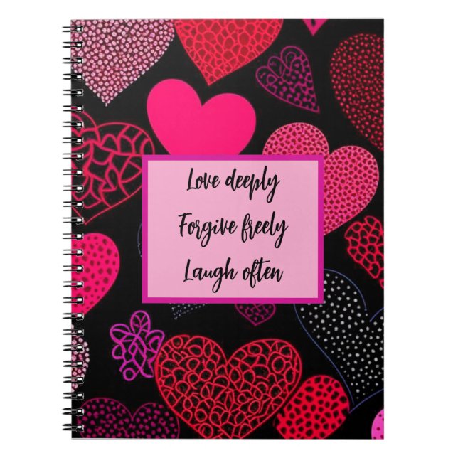 Hot Pink   Notebook (Front)