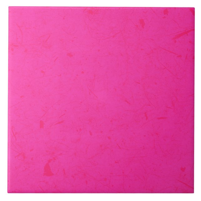 Hot Pink Papyrus Tile (Front)
