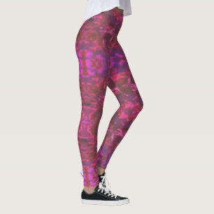 Hot Pink Passionate Purple! Fun Yoga Pant Leggings
