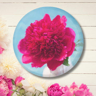 Hot Pink Peony  Magnet