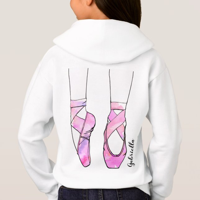 Hot Pink Personalised Ballet (Back)
