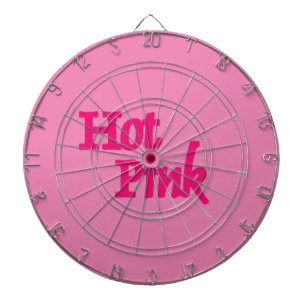 Hot Pink pink dartboard