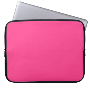 Hot Pink Plaid Laptop Sleeve