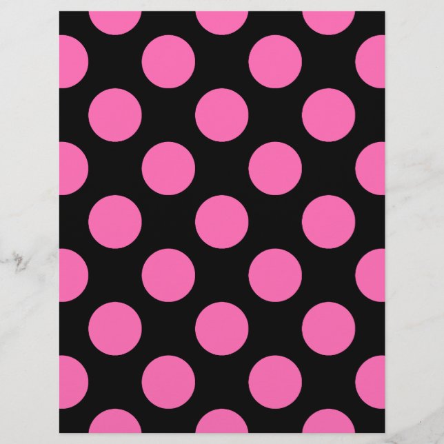 Hot Pink Polka Dots (Front)