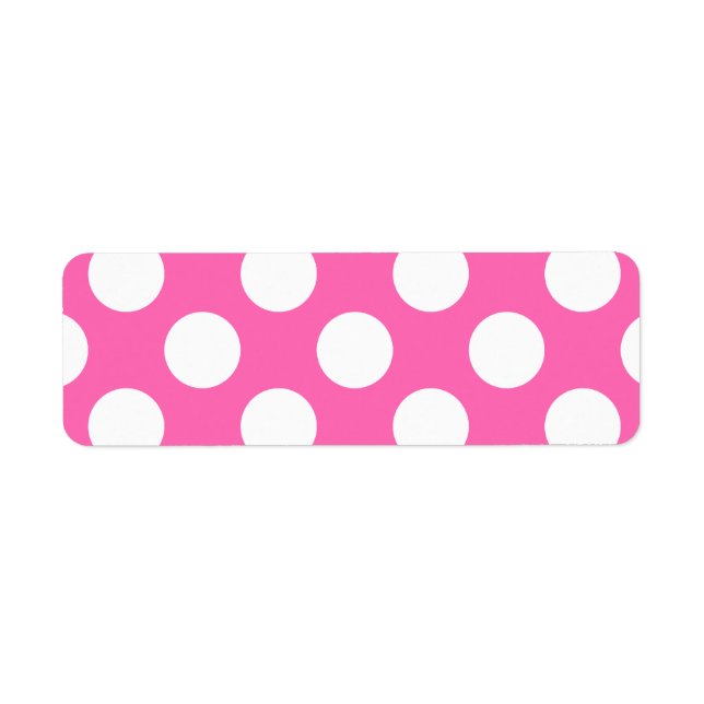 Hot Pink Polka Dots (Front)