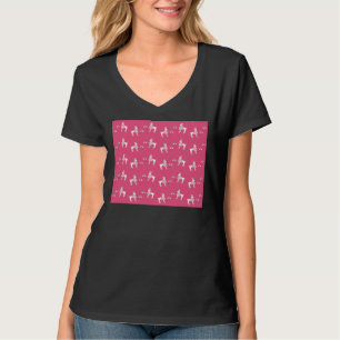 Hot Pink Poodles T-Shirt