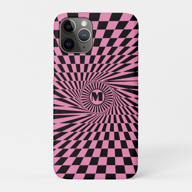 Hot Pink Rays Custom Sun Graphic Case-Mate iPhone Case (Back)