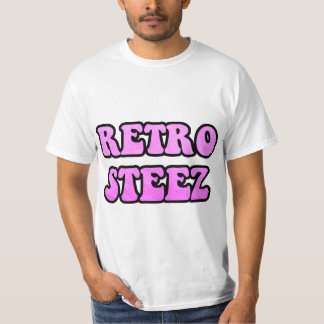 Hot Pink Retro Steez T-Shirt